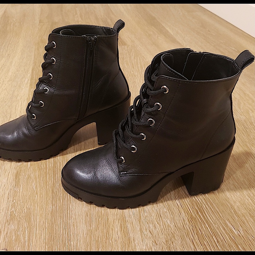 Leather fall& winter boots